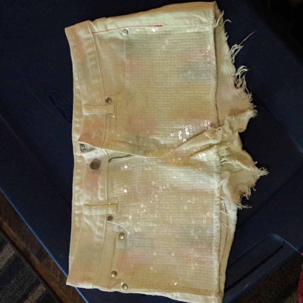 Victoria's Secret pink Y2K  bling sequin Shorts